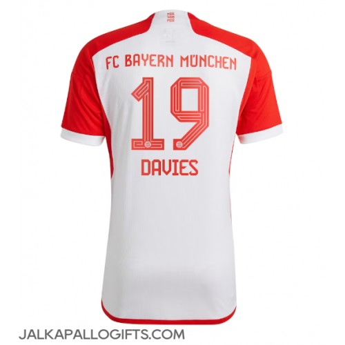 Bayern Munich Alphonso Davies #19 Kotipaita 2023-24 Lyhythihainen